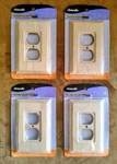 4 Amerelle Outlet/duplex Covers Unfinished Real Wood #180D Brand New!!. Fixed Price $60.00.