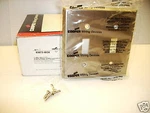 New Box Of 10 Cooper 93072 304 Stainless Wall Plate 2-GANG Switch Cover. Fixed Price $59.99.