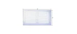 Crl FMG18100 Clear Flat Acrylic 18" X 10" Mirror Grille. Fixed Price $175.91.