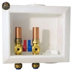 Tectite Brass Push-to-connect Washing Machine Outlet Box. Fixed Price $120.99.