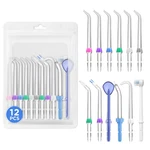 12PCS For Waterpik Replacement Heads, Picks Flosser. Fixed Price $14.24.