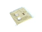 Eagle 2138V-BOX Ivory Gang Toggle & Duplex Receptacle Wallplate : 10PC. Fixed Price $12.99.