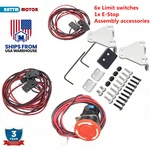 Us No Micro Limit Switches&emergency Stop&bracket For 1610/3018 Pro Cnc Machine. Fixed Price $21.50.