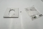 (qty 5) Eaton PJ703W Mid-size Unbreakable 2.15" Power Outlet Cover 2G Wallplate. Fixed Price $22.49.