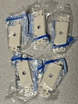 Lot Of 5 New Leviton Decora Adapter For Rotary Dimmers Lt Almond Plastic 80400-T. Fixed Price $24.95.