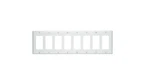 Leviton, 8-GANG Decora Electrical Wall Plate (white), 80408-W. Fixed Price $89.99.