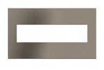 New Legrand AWC4GSN4 Adorne 4-GANG Wall Plate, Satin Nickel, Free Us Shipping. Fixed Price $71.38.