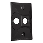 Sigma Electric 14373BR Bronze Single-gang 3-HOLE Weatherproof Lamp Holder Cover. Fixed Price $8.74.