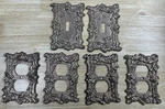 Vintage American Tack Co. - Amertac Metal Wall Plates Covers Lot Of 6. Fixed Price $89.99.