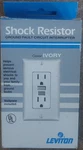 Leviton 801-06599-I Ivory Gfci Shock Resistor New Ground Fault Interrupter. Fixed Price $10.95.