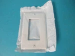 Lot Of 76, Leviton 122-80401-NW White 1-GANG Decora Electrical Wall Plate, Gfci. Fixed Price $39.99.