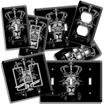 Majestic Lion King Royal Crown Light Switch Outlet Wall Plates Lounge Room Decor. Fixed Price $24.29.