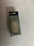Leviton 05601-2TS Light Almond 1-POLE Rocker Ac Quiet Switch. Fixed Price $9.00.