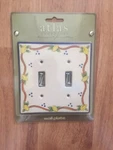 Atlas Homewares Elba Lemon Double Toggle Wall Plate. Fixed Price $7.00.