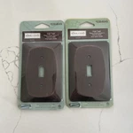 Lot Of 2 Allen+roth Baker Single Switch Wall Plate Dark Oil Rubbed Bronze. Fixed Price $15.00.
