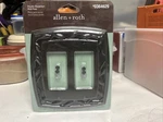 1X Allen + Roth Double Decorator Wall Plate Dark Oil-rubbed Bronze 0364629. Fixed Price $9.95.