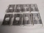 Cooper Wiring Device's Single Gang Wall PLATES,30433. Lot Of 8 Stainless. New. Fixed Price $14.99.