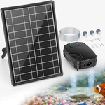 8W Solar Pond Aerator, Air Pump For With & Battery Dual Power,. Fixed Price $71.73.
