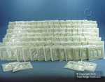 Leviton 80411-I Ivory Decora 3-GANG Wallplates Gfci Thermoset Cover 100-PACK. Fixed Price $123.49.