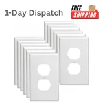 12 Pack Duplex Outlet Covers Wall Plates 1-GANG Standard Size White Ul Listed. Fixed Price $12.49.
