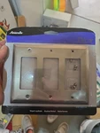 Amerelle Decor Century Brushed Nickel Wall Plate Rocker Light Switch 163RRRBN. Fixed Price $10.99.