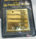 Peerless Brass Square Bevel Blank Plate Polished Model 30011-030. Fixed Price $9.88.