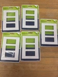 Lot Of 5 Leviton Decora Plus Screwless 3-GANG Wall Plate White Plastic. Fixed Price $29.69.