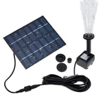 Solar Powered Water Pond Filter Pump Home Garden Submersible Fish Fountain. Fixed Price $16.88.