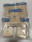 5X Brainerd Unfinished Birch Wood 1-GANG Single Toggle Light Switch Wall Plate. Fixed Price $17.99.