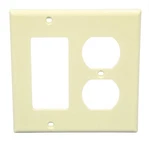 Leviton Almond Decora Gfci Gfi Cover Duplex Outlet Receptacle Wall Plate 80746-A. Fixed Price $8.54.