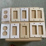 Lot Of 10 Switch Plates/ Outlet Covers. Fixed Price $7.97.