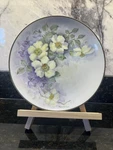 Vintage Plates Art Hand Painted Porcelain Signed Francis Sparhawk Set 2. Fixed Price $50.00.