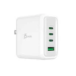 J5CREATE 70W Gan Usb-c 4-PORT Charger (3X Ports +1X Usb-a Port) JUP4370-1A. Fixed Price $39.95.