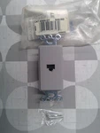 Leviton 40680-GY Decora Wire Phone Jack Outlet, Gray **free Shipping**. Fixed Price $5.50.