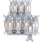 Leviton 1453-2A Almond 15A 3-WAY Toggle Wall Light Switches Residential 35-PACK. Fixed Price $40.84.