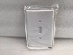 12 Ct Leviton 001-88101 1-GANG Plastic Oversized Toggle Switch Wall Plate White. Fixed Price $15.00.