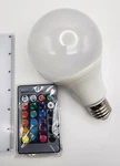 Magic Lighting Color Changing Led Bulb With Remote Control 5W E27 Rgb. Fixed Price $7.00.