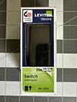 Leviton Decora Switch Black 15A 120/277V Ac/ca 5601. Fixed Price $9.61.