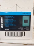 Legrand Adorne Turquoise Blue 1 Gang Wall Plate Cover 4 Pieces Per Box. Fixed Price $20.00.
