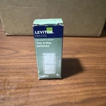 Leviton Decora 15 Amp 120-VOLT 3-WAY Heavy Duty Switch, White 5693-2WS. Fixed Price $15.99.