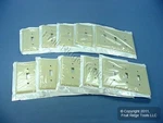 Leviton 80511-I Ivory 3-GANG Toggle Switch Midway Plastic Wallplate Covers 10PCS. Fixed Price $27.54.