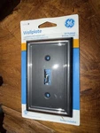 Ge 40302 Heavy Duty Venetian Bronze Steel Single Toggle Wall Plate With Screws. Fixed Price $8.25.