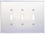 Crl PMP301 Clear Triple Toggle Acrylic Mirror Plate. Fixed Price $11.89.