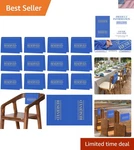 12 Pcs Reserved Seating Signs For Chairs Church Pew Plac.... Fixed Price $43.15.