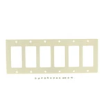 Leviton 80436-T Light Almond 6-GANG Decora Thermoset Wallplate Gfci Switch Cover. Fixed Price $15.19.