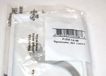 Lot Of White Pass & Seymour PJSE14-W Sectional Wall Plates. Fixed Price $12.99.