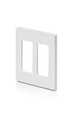 Leviton White 2-GANG Midway Decora Screwless Wallplate Cover Gfci Gfi SJ262-SW. Fixed Price $5.50.