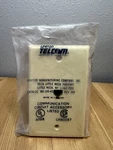 Leviton 40238-I Ivory 6-WIRE Modular Jack Telephone Wall Plate Cover Type 625B4. Fixed Price $6.99.