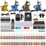 Solong Complete Tattoo Kit Pro Machine Guns 54 336 Piece Set, Black, Silver. Fixed Price $99.46.