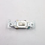 Cooper Wiring Devices Wall Mounting Toggle Switch Polycarbonate Light Almond. Fixed Price $15.40.